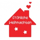Fröhliche Weihnachten Bügelbild